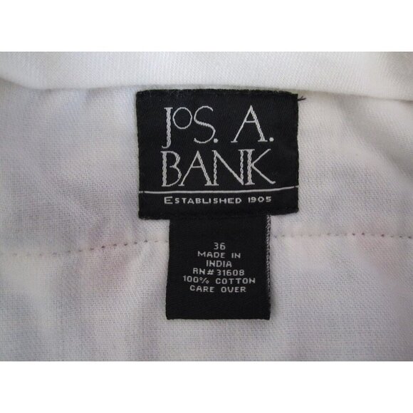 Men's Jos A Bank Plaid Patch Work Shorts Sz 36 (MP242) - Picture 2 of 6